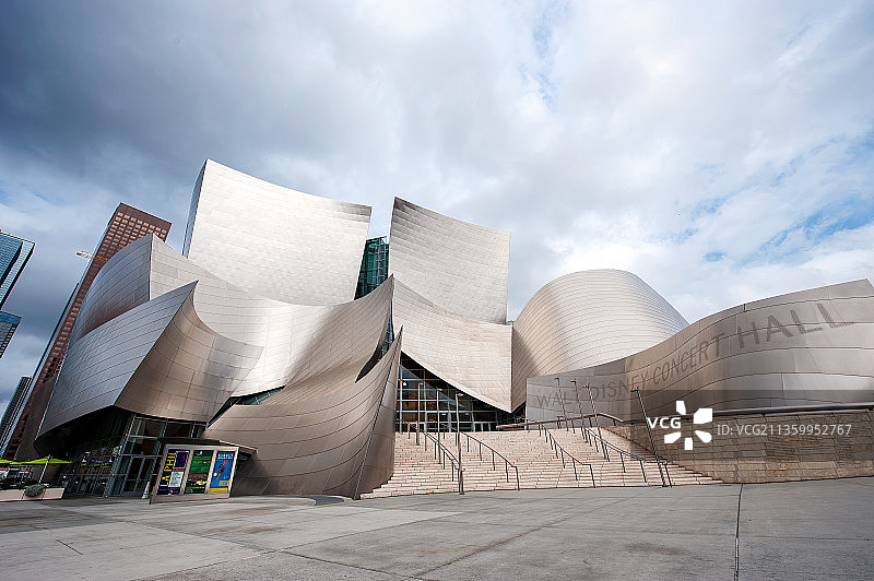洛杉矶迪士尼音乐厅图片素材