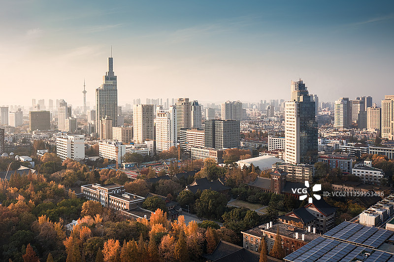 南大秋色图片素材