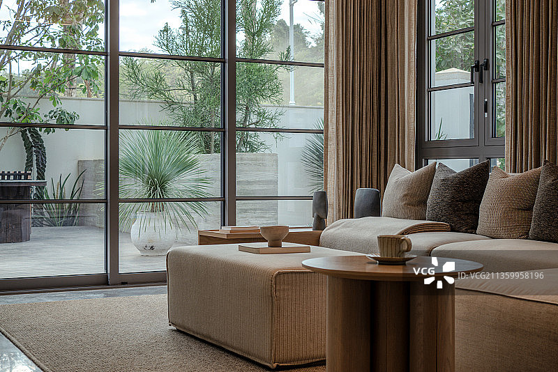 客厅样板间照片图片素材