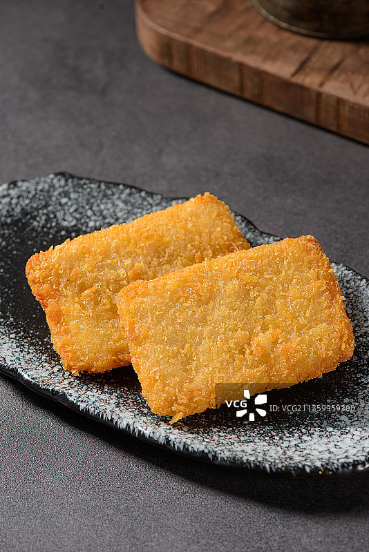 香酥炸虾排图片素材