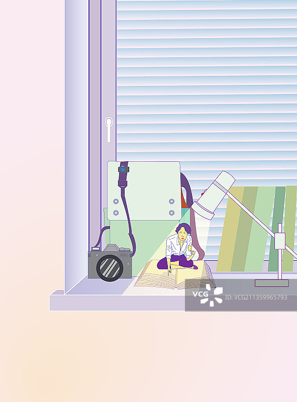 窗台三图片素材