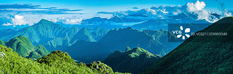 神农架神农顶景区图片素材