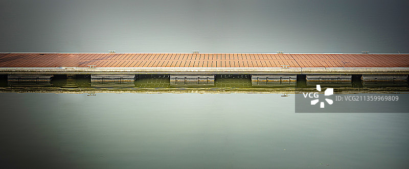 武汉东湖磨山景区楚城出天台图片素材