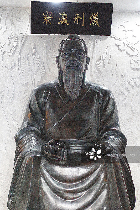 山东枣庄滕州市鲁班纪念馆图片素材