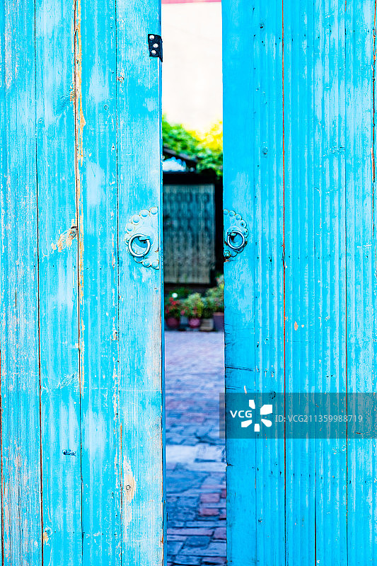 新疆伊犁伊宁市喀赞其民俗旅游区图片素材