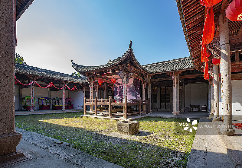 古戏台图片素材