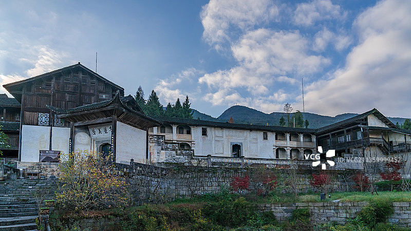 国家重点文物保护单位湖北利川大水井古建筑群图片素材