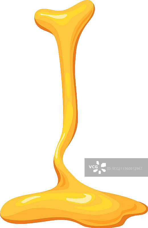 蜂巢流淌的蜂蜜图片素材