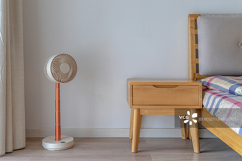 卧室空间的一角图片素材