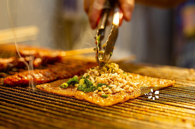 四川省绵阳市户外，棍，,烧烤,燃烧，食品，图片素材