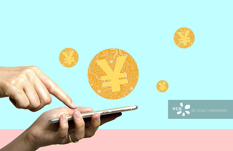 数字人民币，数字货币，区块链，未来，科技，安全，创新，加密，图片素材