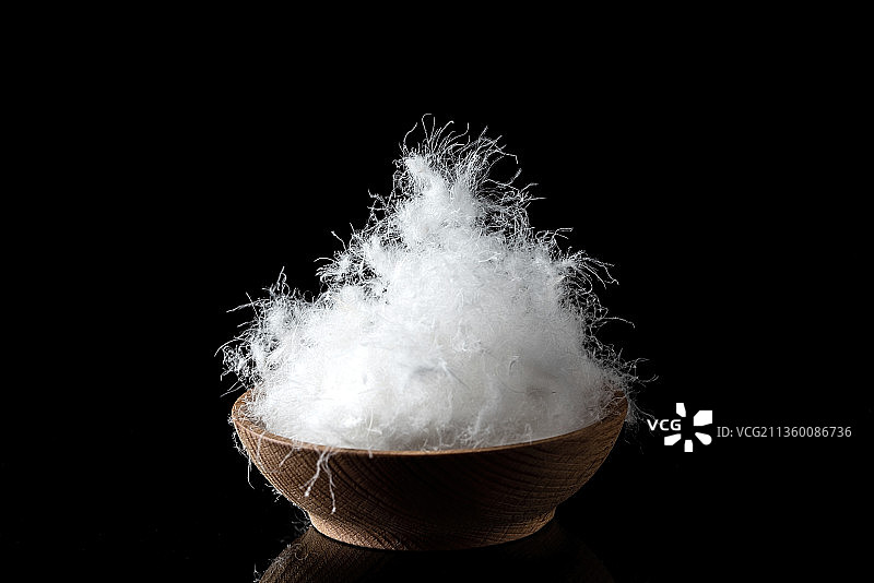 白鹅绒羽绒原料背景素材图片素材
