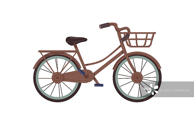 复古自行车脚踏车图片素材