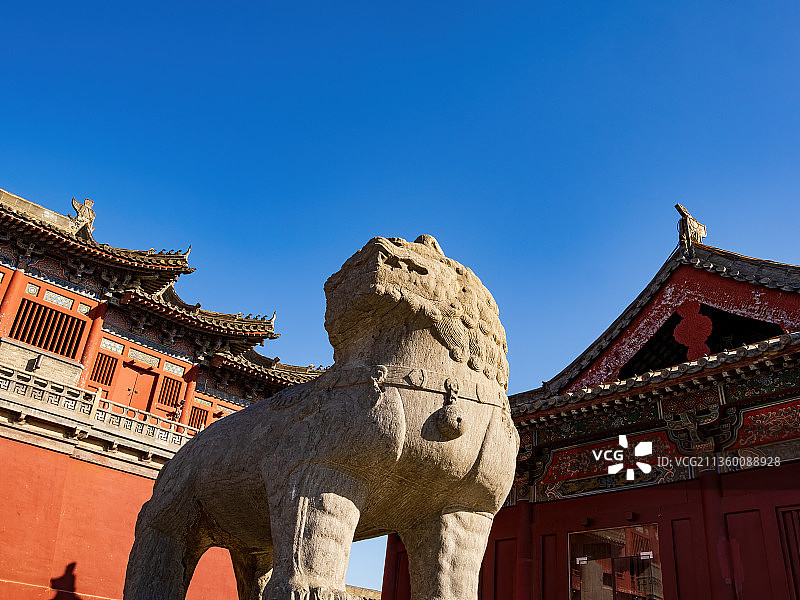 宋陵，永昭陵，宋陵公园，石象生，石刻，石雕，宋仁宗图片素材