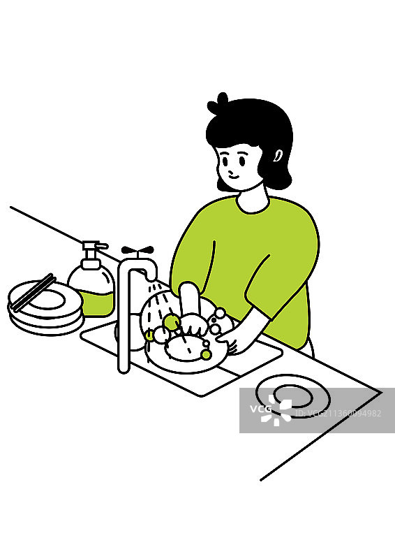 劳动小人图片素材