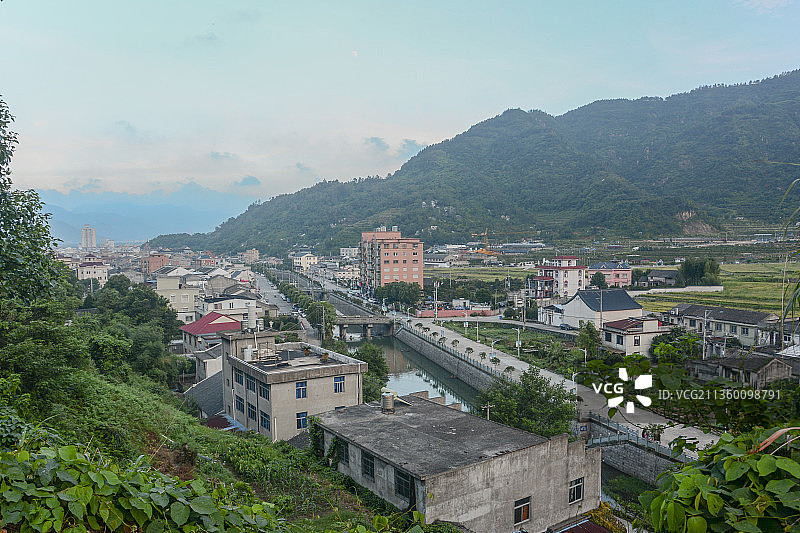 浙江温州丽岙风光图片素材