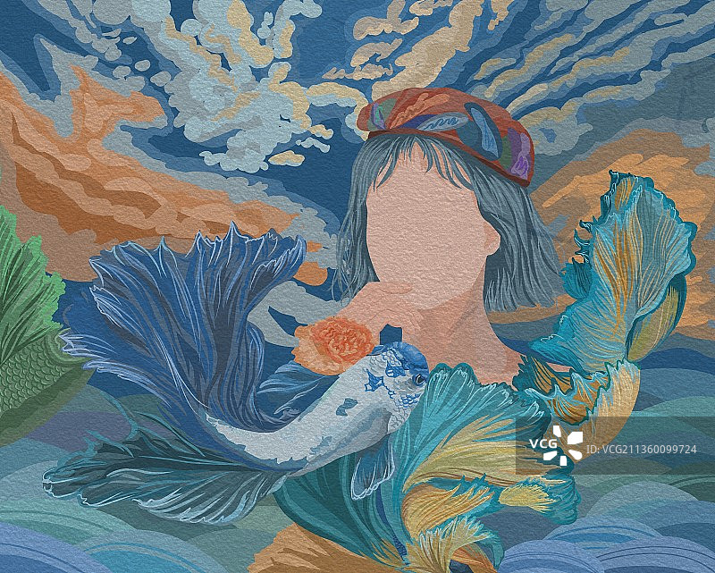 插画  海图片素材