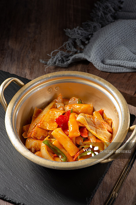 韩式辣炒年糕图片素材