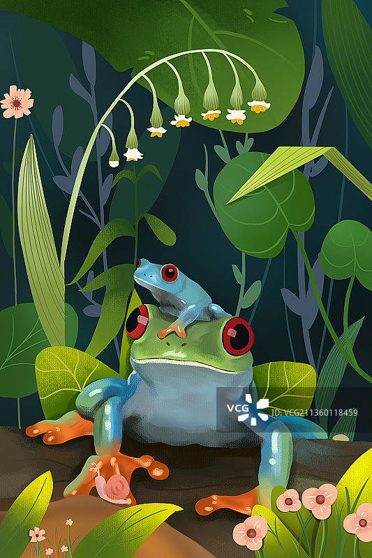 动物插画图片素材