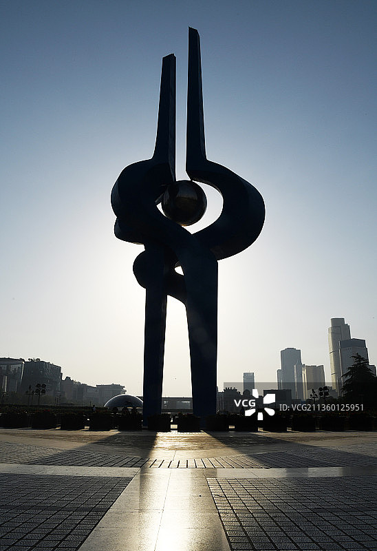 山东济南泉城广场图片素材