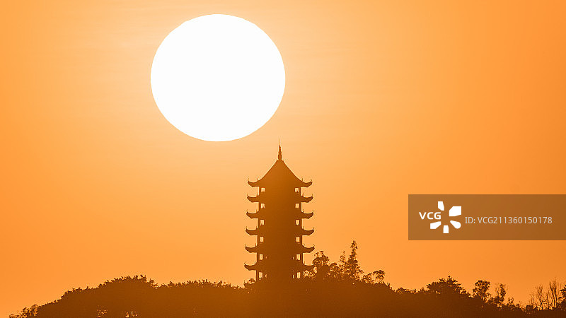 广州市南沙区十八罗汉塔图片素材