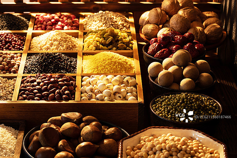 丰富的五谷杂粮图片素材