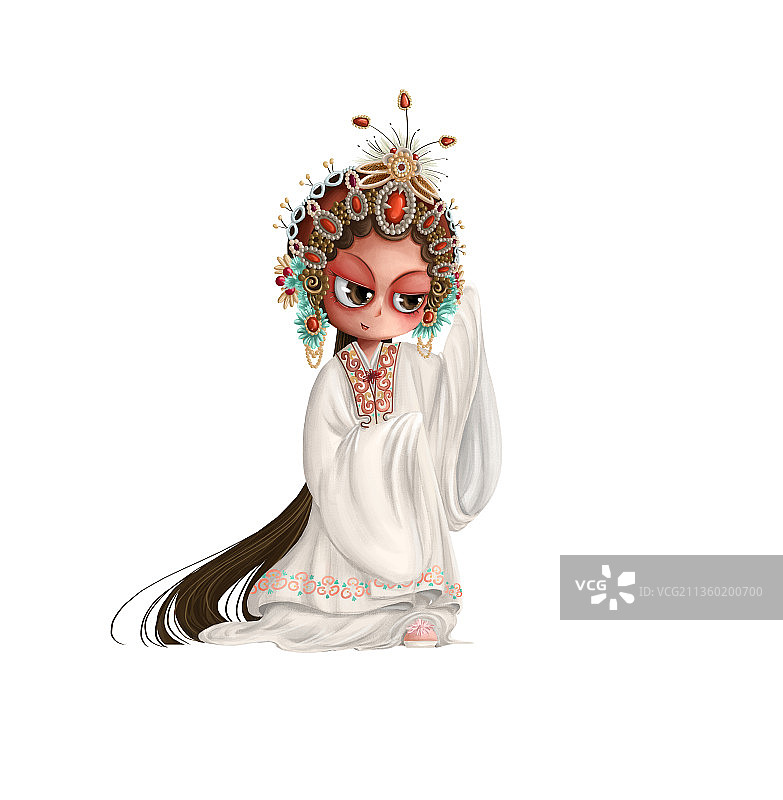 白蛇传白娘子图片素材