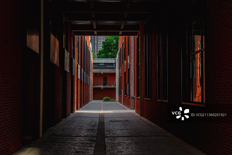 由上世纪旧工厂改造的郑州芝麻街图片素材