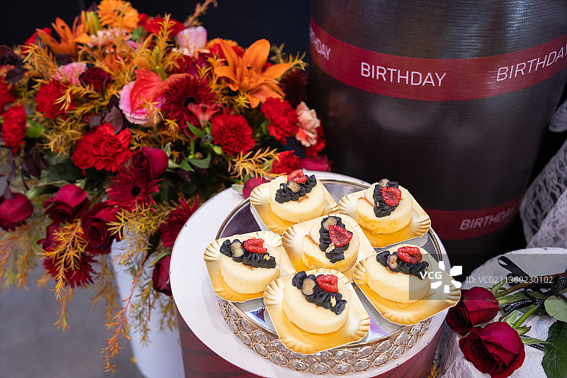 生日宴场布背景图片素材