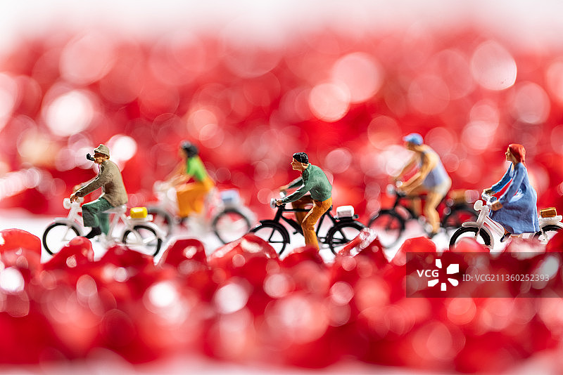 骑车的人图片素材