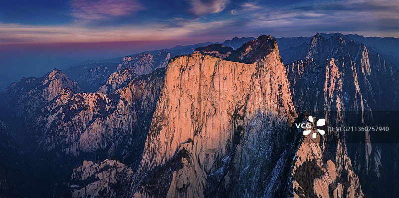 华山风光图片素材