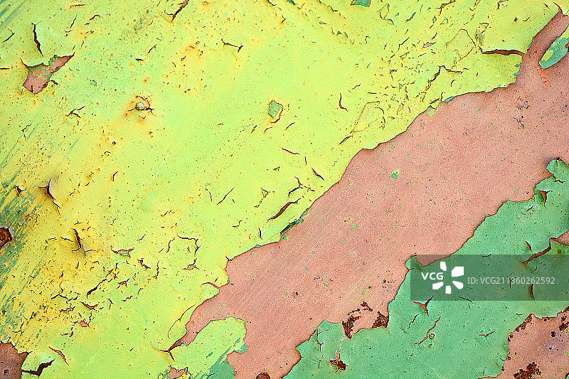 表面有锈迹的绿色金属纹理图片素材