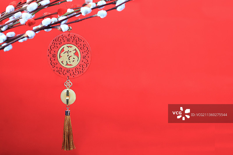 春节传统装饰静物图片素材