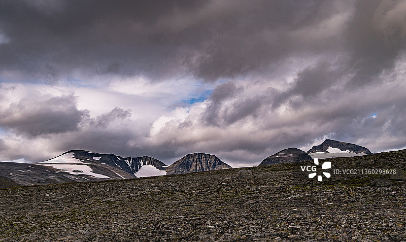 瑞典萨勒克国家公园的壮丽景色图片素材