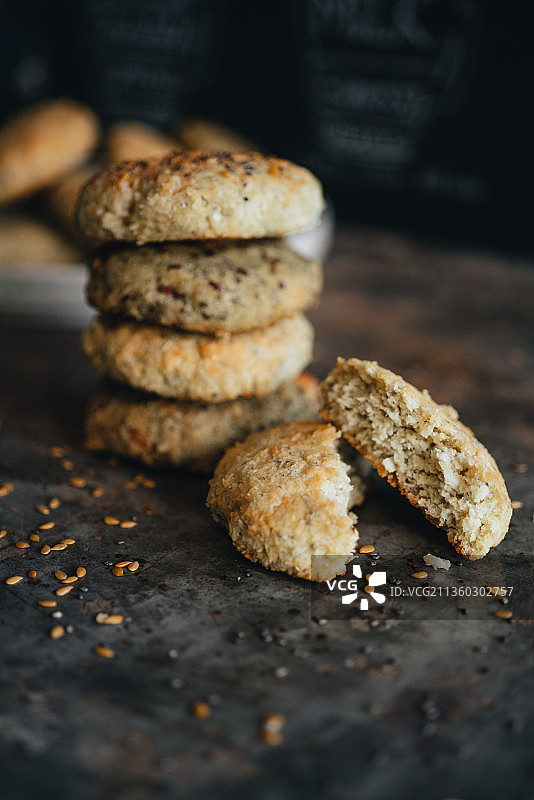燕麦饼干图片素材