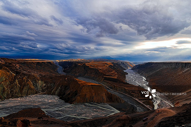 安集海大峡谷（7）图片素材