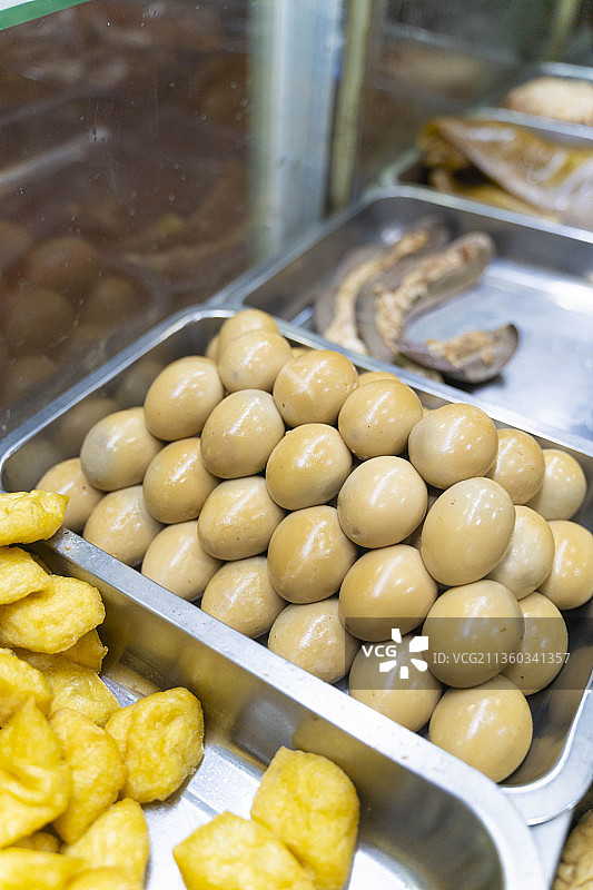 潮汕美食粿汁粿条卤味鸡蛋大肠潮州汕头揭阳图片素材