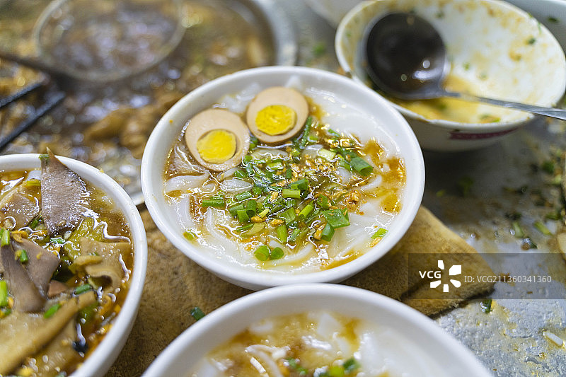 潮汕美食粿汁粿条卤味鸡蛋大肠潮州汕头揭阳图片素材