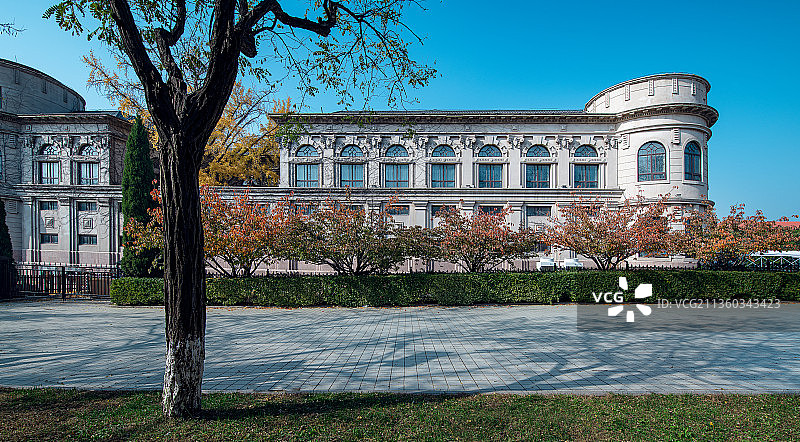 中国辽宁大连旅顺港旅顺博物馆分馆图片素材