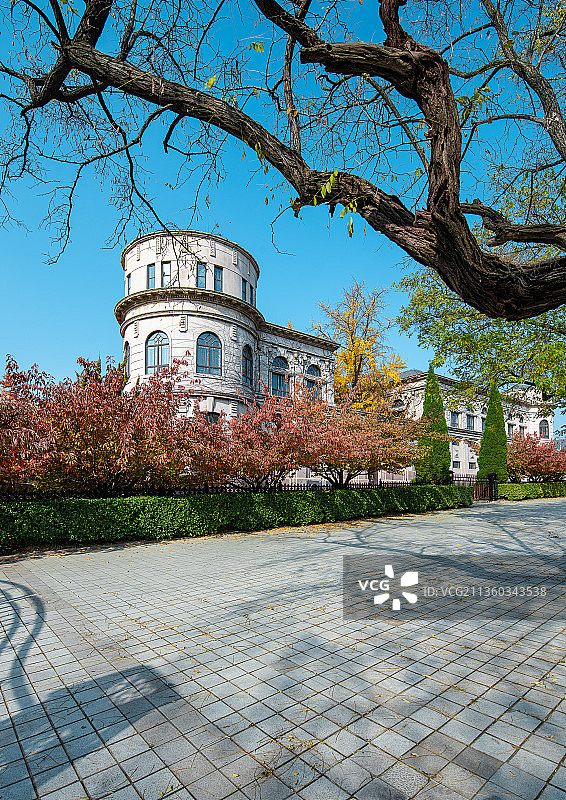 中国辽宁大连旅顺港旅顺博物馆分馆图片素材