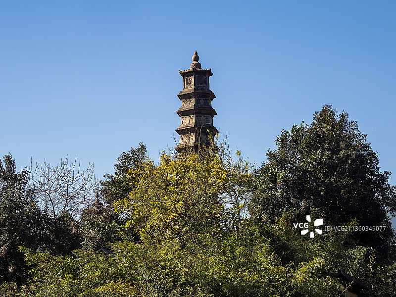 河南，焦作，月山寺，明月山，博爱县，佛教，禅宗，古建筑图片素材