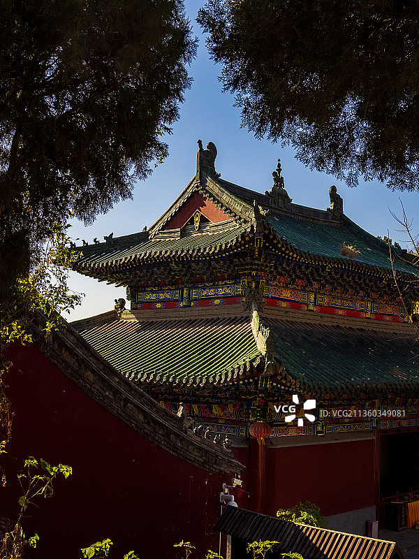 河南，焦作，月山寺，明月山，博爱县，佛教，禅宗，古建筑图片素材