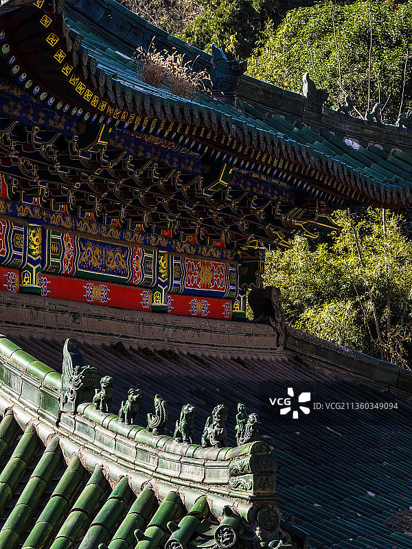 河南，焦作，月山寺，明月山，博爱县，佛教，禅宗，古建筑图片素材