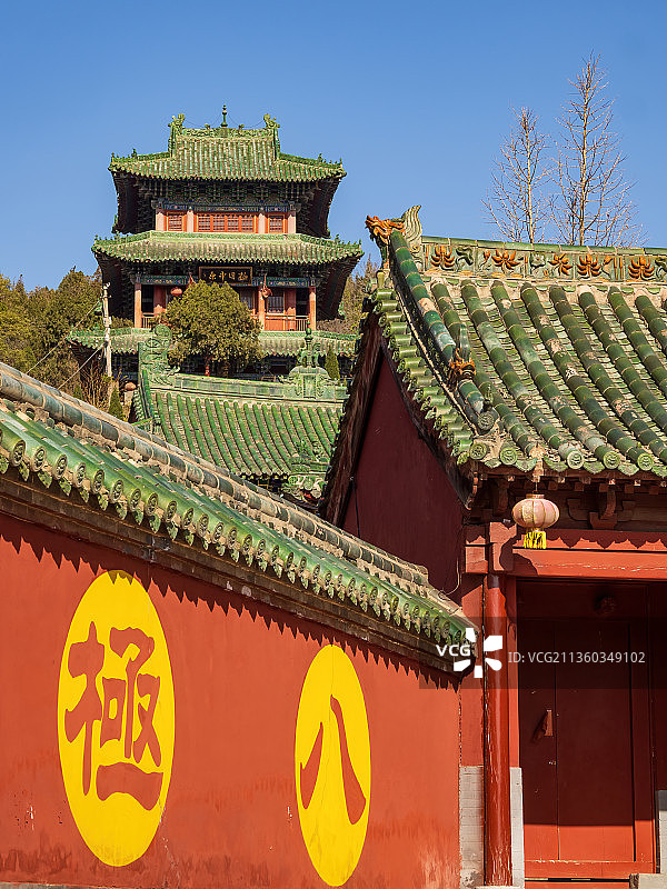 河南，焦作，月山寺，明月山，博爱县，佛教，禅宗，古建筑图片素材