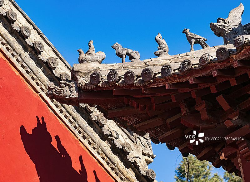 河南，焦作，月山寺，明月山，博爱县，佛教，禅宗，古建筑图片素材