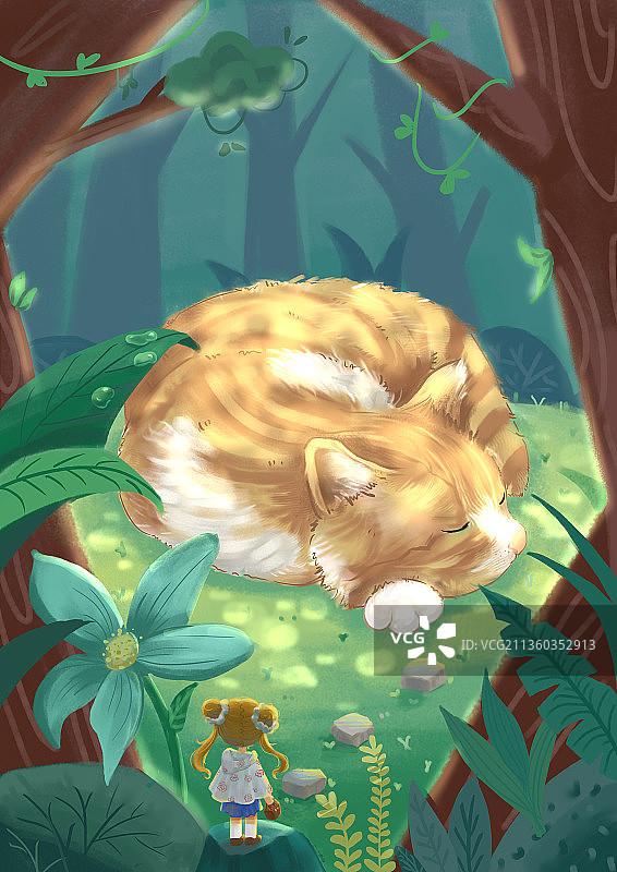 遇见大猫咪~图片素材