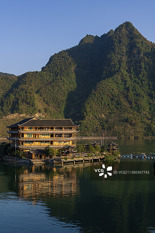 《酉阳后溪河湾山寨风光四》图片素材