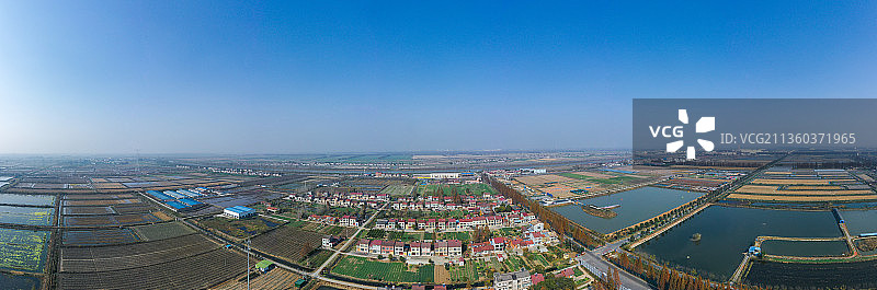 湖北江汉平原风光图片素材