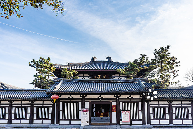 中国扬州大明寺的戒台戒坛图片素材