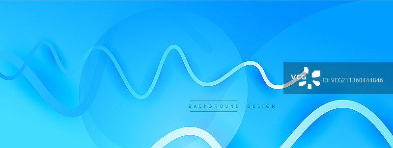 抽象的背景梯度与波浪线图片素材
